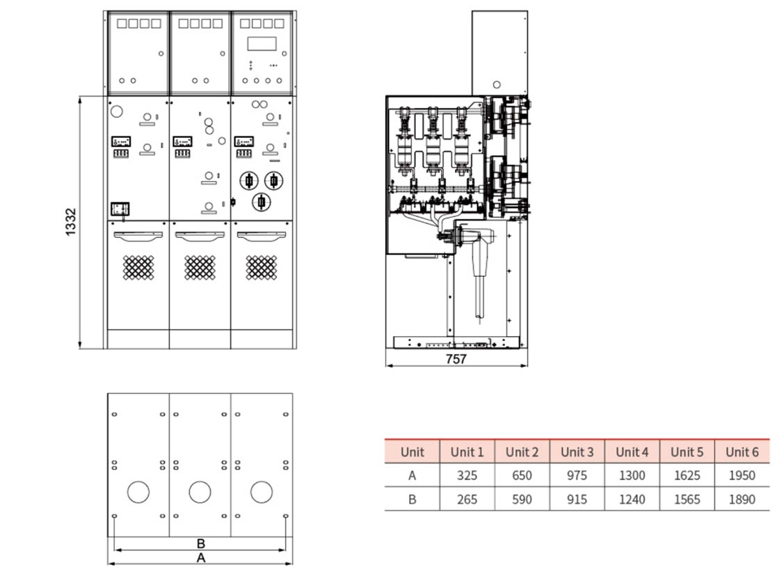 24kV SF6 Gas Insulated Switchgear